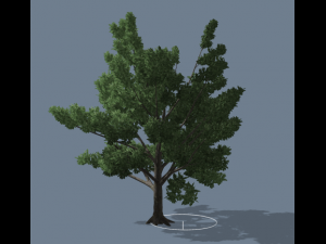 simple tree 01 Model 3D