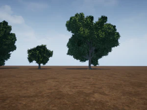 シンプルツリー02 3Dモデル
