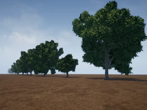 シンプルツリー02 3Dモデル