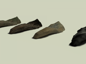 simple stone pack 01 3D 模型