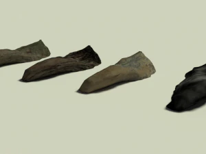 simple stone pack 01 3D Model