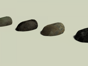 simple stone pack 01 3D 模型