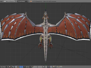 wyvern 01 3D Model