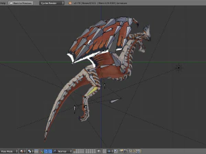 wyvern 01 3D Model