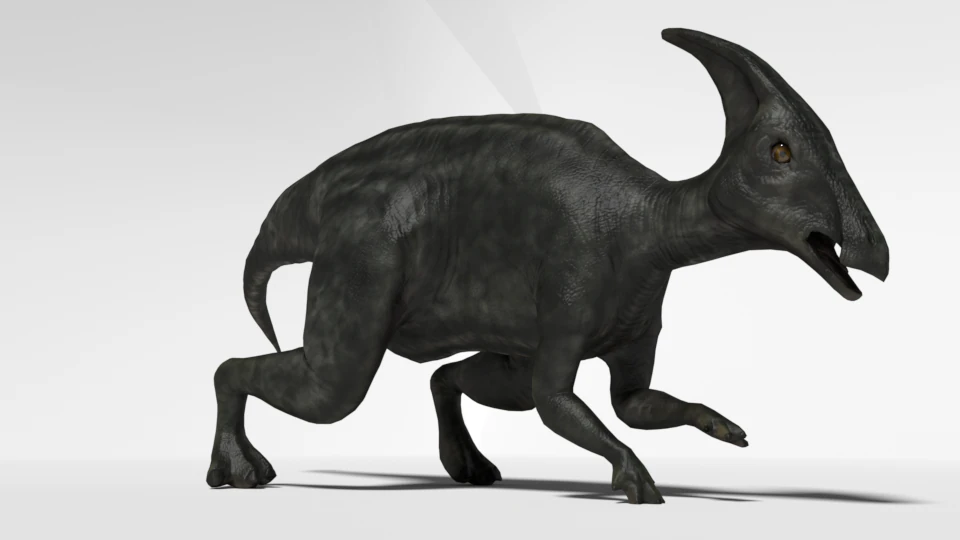parasaurolophus 3D Model .c4d .max .obj .3ds .fbx .stl .blend 