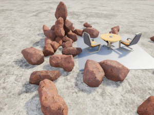 stone pack 01 3D Model
