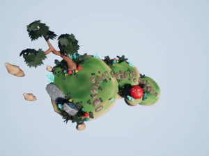 floating island 01 3D Model
