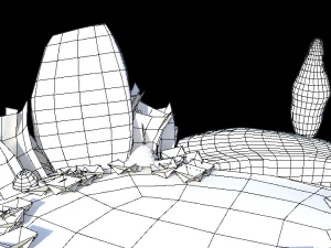 floating island 01 3D Model