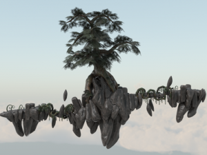 floating island 02 3D Model