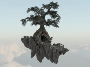floating island 02 3D Model