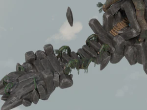 floating island 02 3D Model