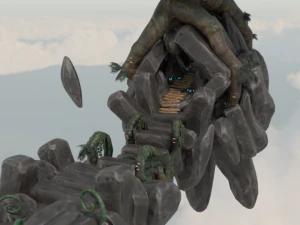 floating island 02 3D Model