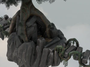 floating island 02 3D Model