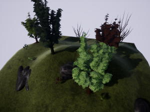 cartoon tree 01 3D Model