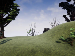 cartoon tree 01 3D Model