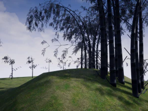 cartoon tree 03 3D Model