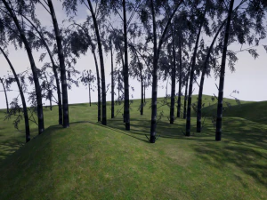cartoon tree 03 3D Model