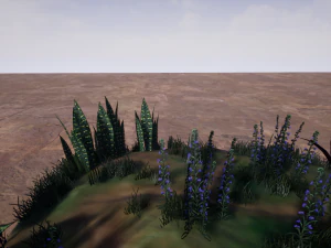 cartoon plants 01 3D Model