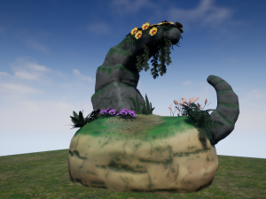 cartoon plants 02 3D 模型