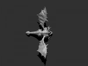 elemental dragon 3D Model