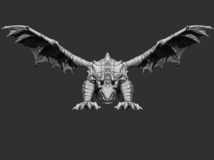 elemental dragon 3D Model