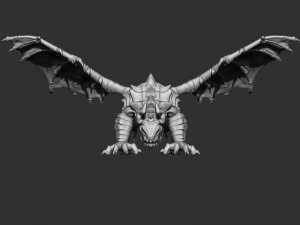 elemental dragon 3D Model