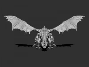 elemental dragon 3D Model