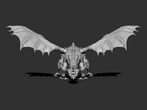elemental dragon 3D Model