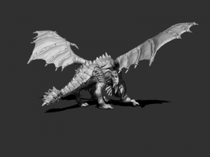 elemental dragon 3D Model