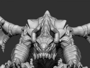 elemental dragon 3D Model