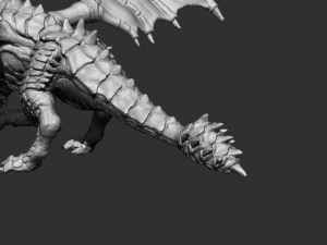elemental dragon 3D Model