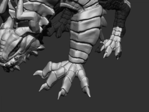 elemental dragon 3D Model