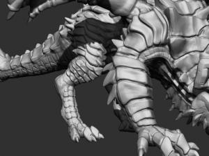 elemental dragon 3D Model