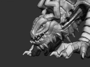 elemental dragon 3D Model