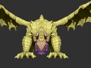elemental dragon 3D Model