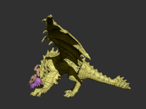 elemental dragon 3D Model