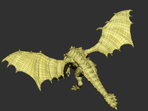 elemental dragon 3D Model