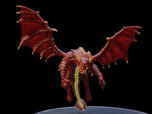 elemental dragon 3D Model