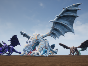 elemental dragon 3D Model
