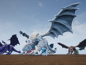 elemental dragon 3D Model