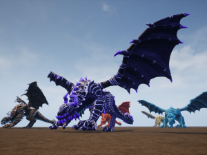 elemental dragon 3D Model