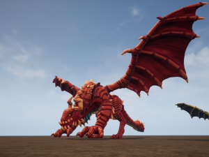 elemental dragon 3D Model