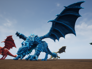 elemental dragon 3D Model