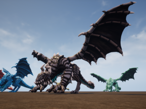 elemental dragon 3D Model