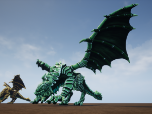 elemental dragon 3D Model