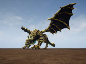 elemental dragon 3D Model