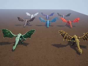 elemental dragon 3D Model