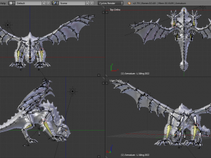 elemental dragon 3D Model