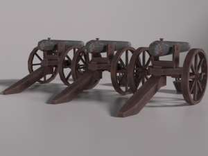 cannon 01 3D Model