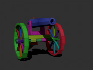 cannon 01 3D Model